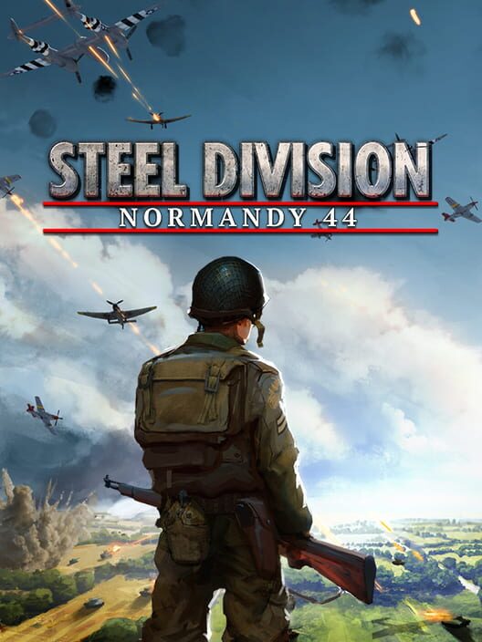 Copertina ufficiale del videogioco Steel Division: Normandy 44.