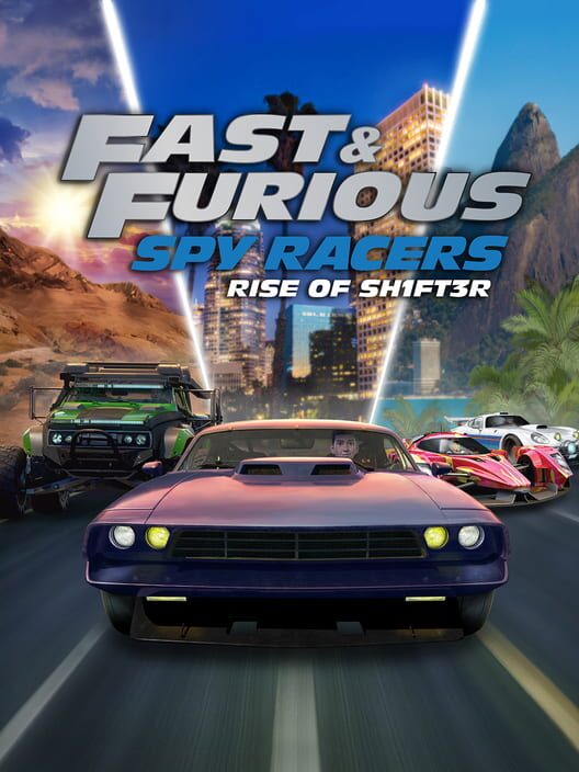 Copertina ufficiale del videogioco Fast & Furious: Spy Racers Rise of SH1FT3R