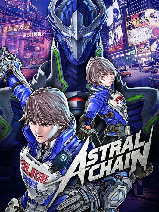 Copertina del videogioco Astral Chain