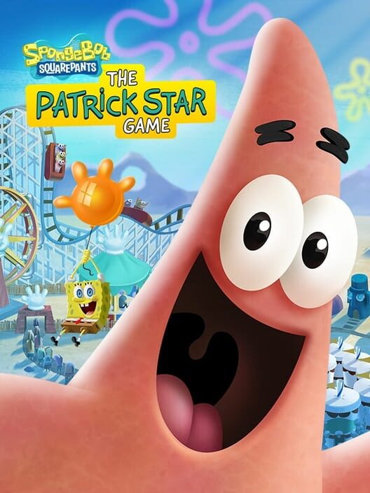 Copertina ufficiale del videogioco SpongeBob SquarePants: The Patrick Star Game.
