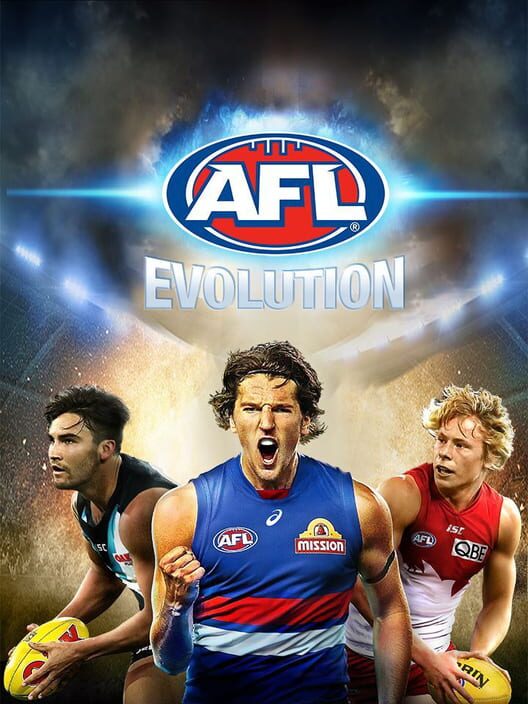 Copertina ufficiale del videogioco AFL Evolution.