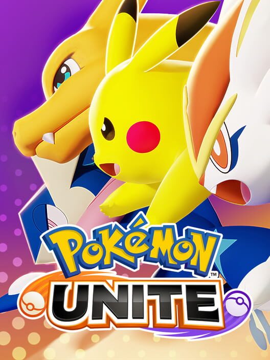 Copertina ufficiale del videogioco Pokémon Unite