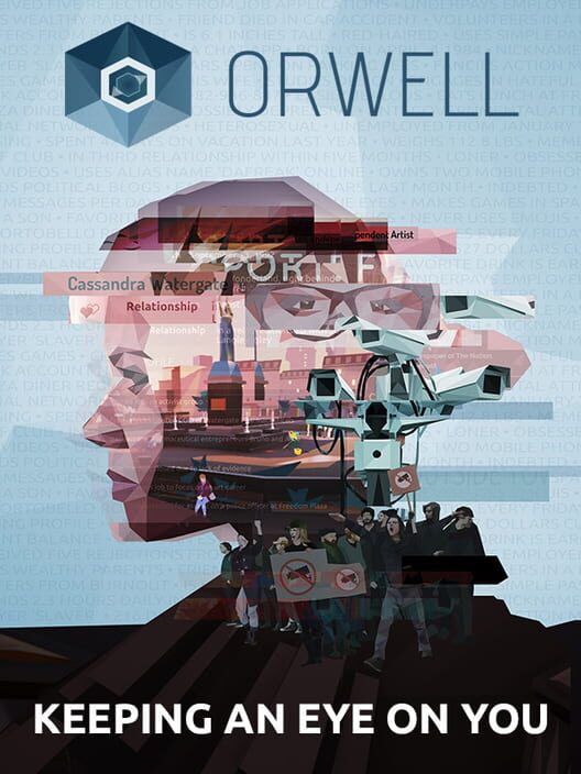 Copertina del videogioco Orwell: Keeping an Eye On You