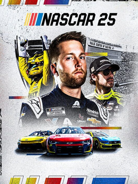Copertina ufficiale del videogioco NASCAR 25