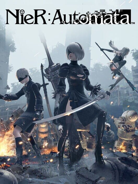 Copertina del videogioco Nier: Automata.