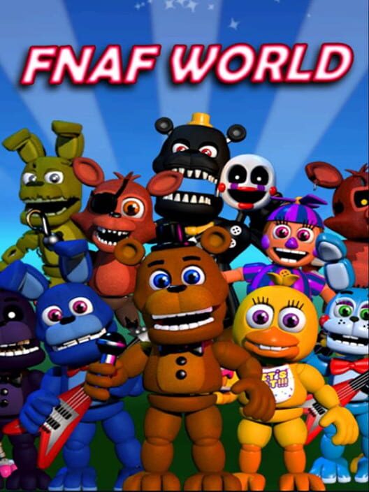Copertina del videogioco FNaF World.