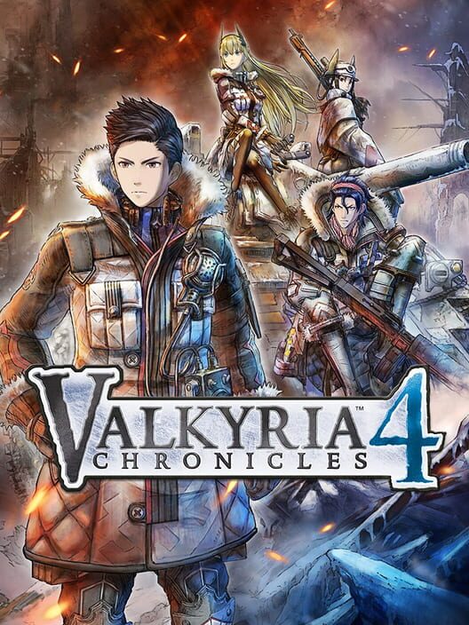 Copertina ufficiale del videogioco Valkyria Chronicles 4