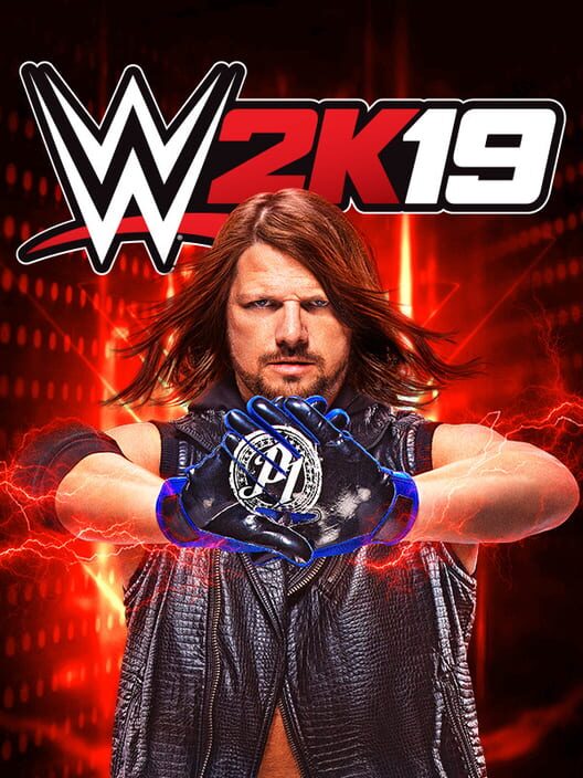 Copertina del videogioco WWE 2K19