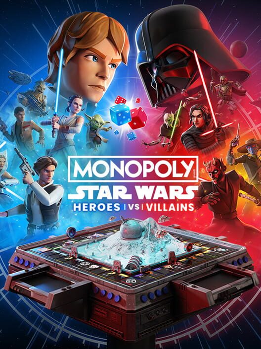 Copertina del videogioco Monopoly: Star Wars Heroes vs. Villains