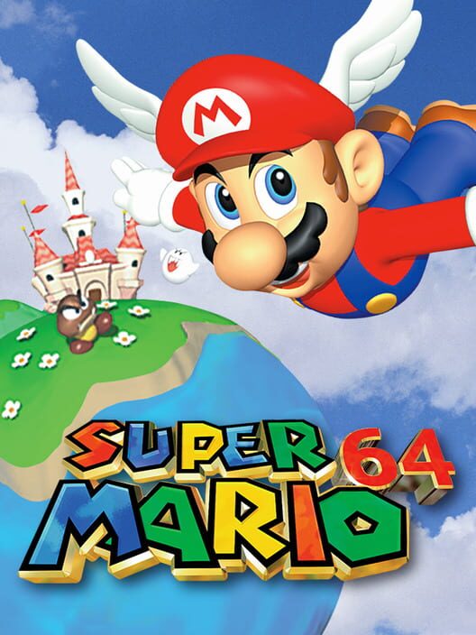 Copertina del videogioco Super Mario 64