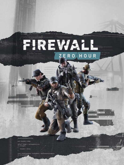 Copertina del videogioco Firewall Zero Hour.
