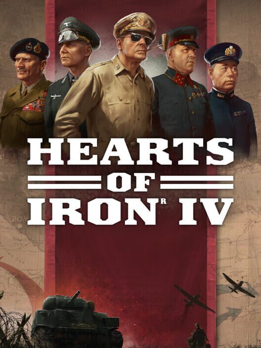 Immagine di copertina del gioco Hearts of Iron IV fornita dal servizio IGDB