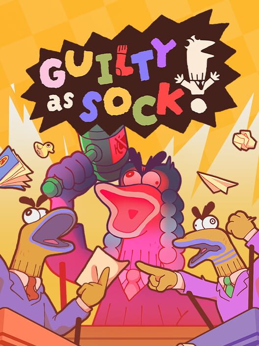 Copertina ufficiale del videogioco Guilty as Sock!