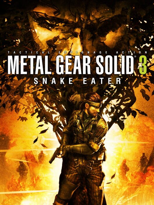 Copertina del videogioco Metal Gear Solid 3: Snake Eater.