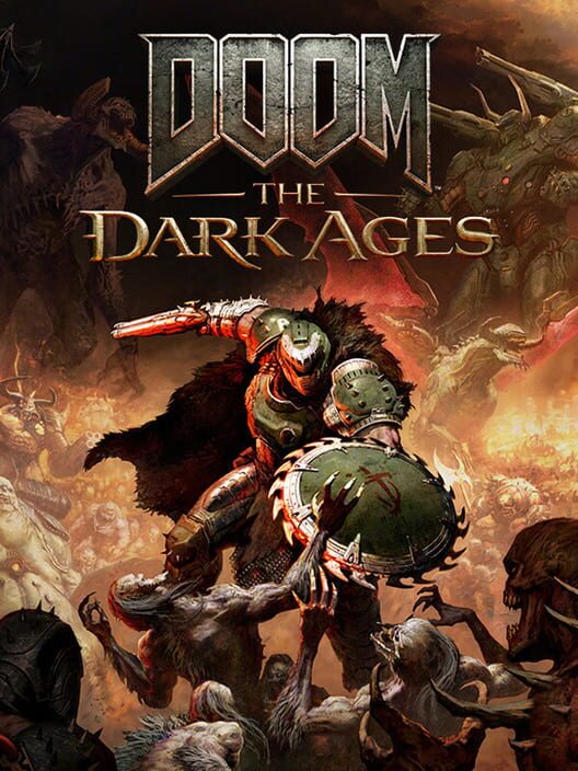 Copertina ufficiale del videogioco Doom: The Dark Ages
