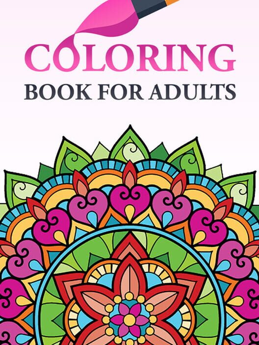 Copertina ufficiale del videogioco Coloring Book for Adults