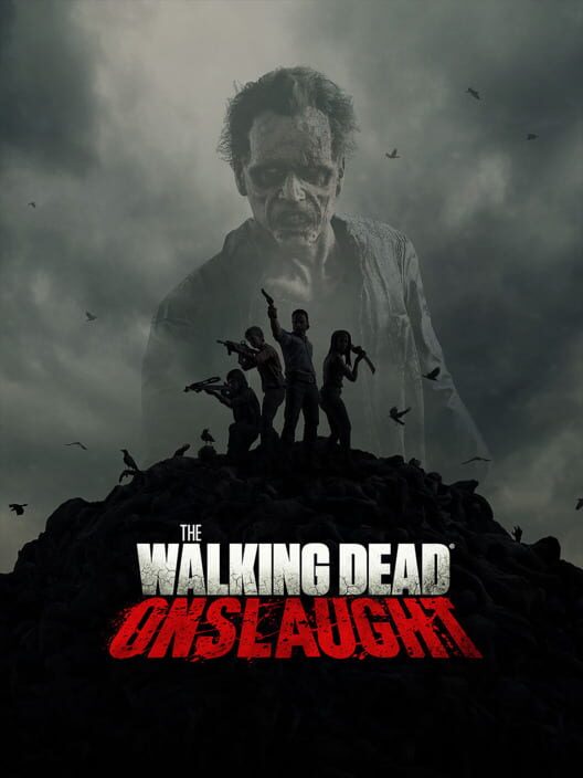 Copertina del videogioco The Walking Dead Onslaught