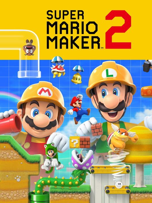 Copertina del videogioco Super Mario Maker 2