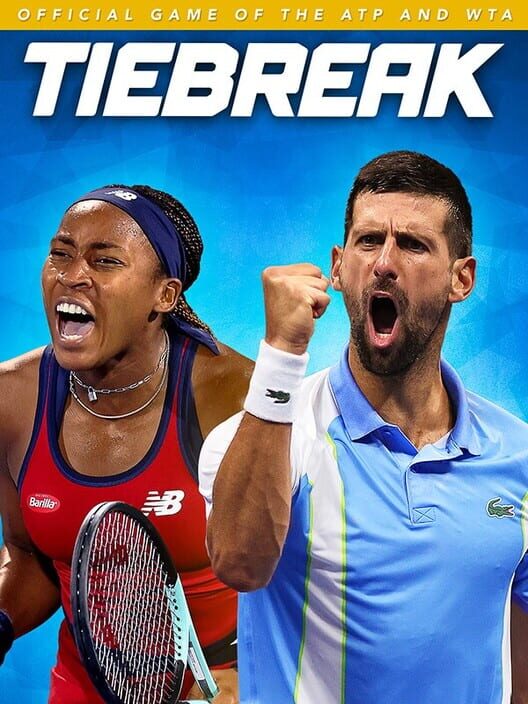 Copertina ufficiale del videogioco Tiebreak.