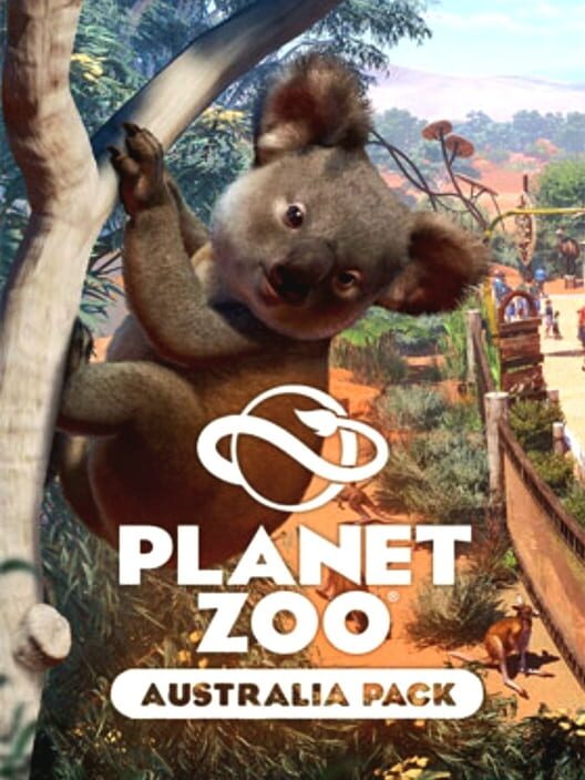 Copertina del videogioco Planet Zoo: Australia Pack.