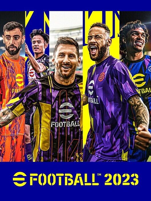 Copertina ufficiale del videogioco eFootball 2023