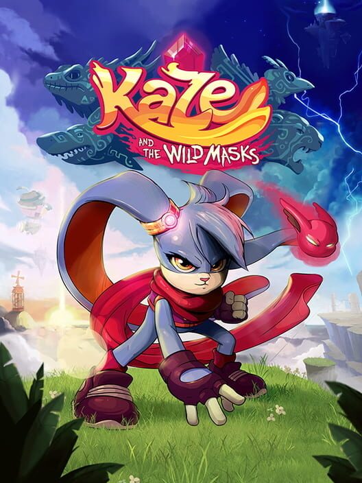 Copertina del videogioco Kaze and the Wild Masks