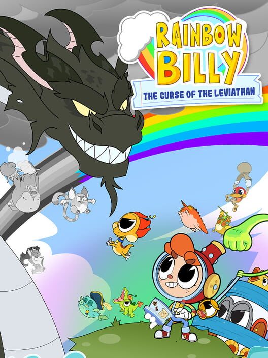 Copertina ufficiale del videogioco Rainbow Billy: The Curse of the Leviathan