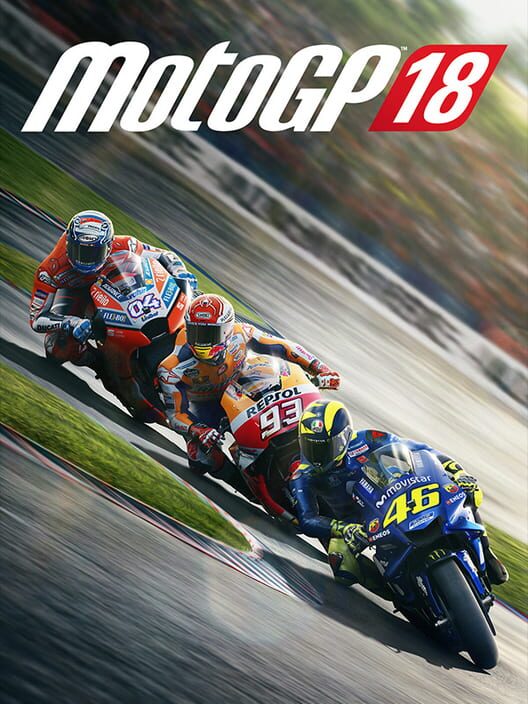 Copertina del videogioco MotoGP 18