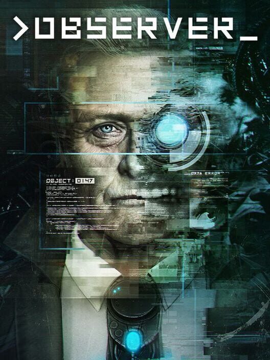 Copertina ufficiale del videogioco Observer