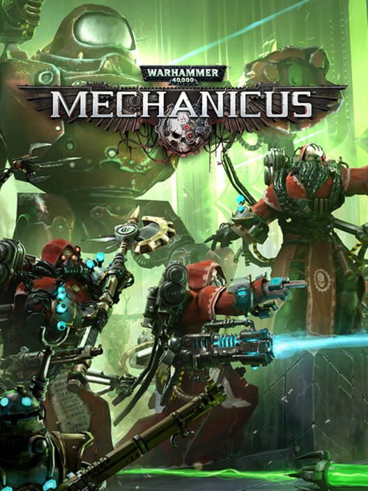 Copertina ufficiale del videogioco Warhammer 40,000: Mechanicus