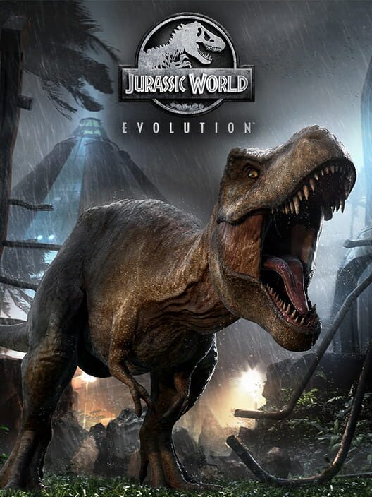 Copertina del videogioco Jurassic World Evolution