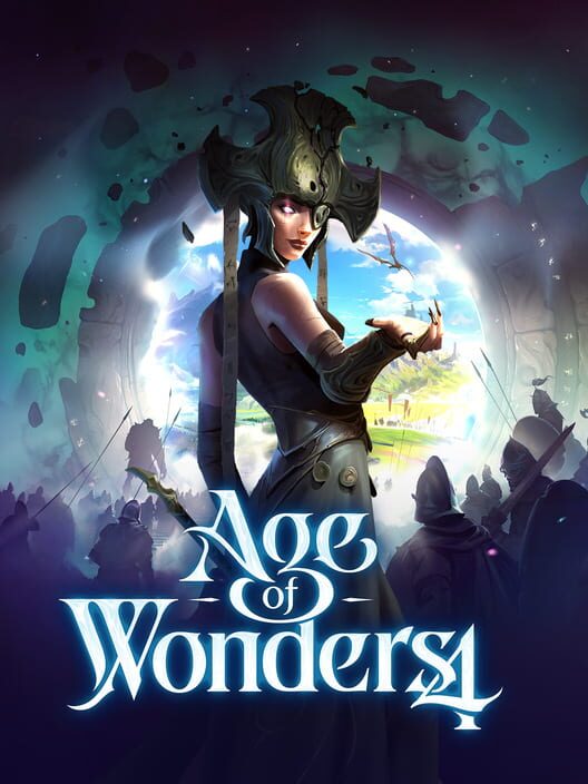 Copertina ufficiale del videogioco Age of Wonders 4.