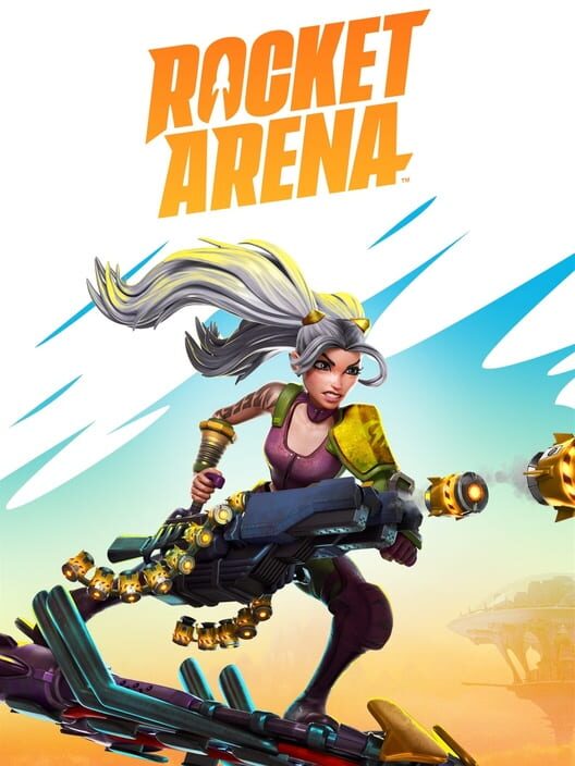 Copertina ufficiale del videogioco Rocket Arena.
