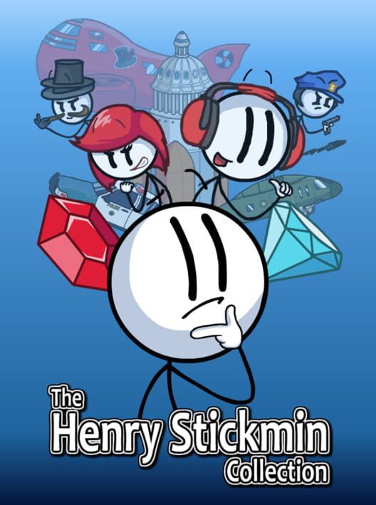 Copertina del videogioco The Henry Stickmin Collection