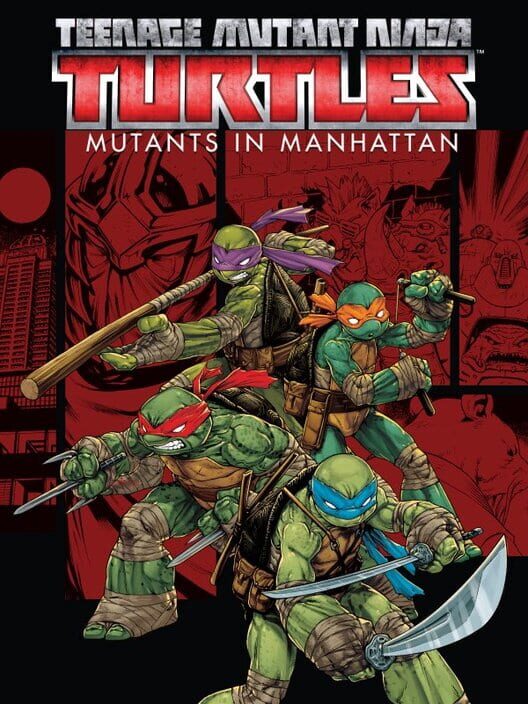 Immagine di copertina del gioco Teenage Mutant Ninja Turtles: Mutants in Manhattan fornita dal servizio IGDB