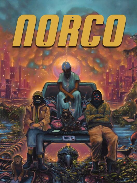 Copertina ufficiale del videogioco Norco