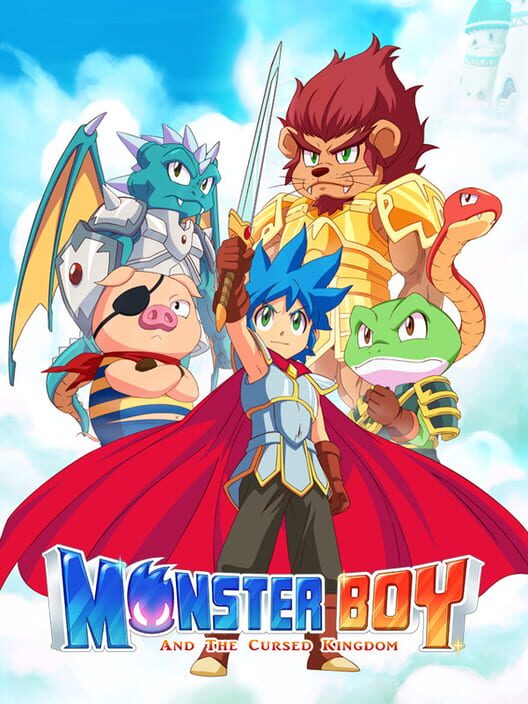 Copertina del videogioco Monster Boy and the Cursed Kingdom