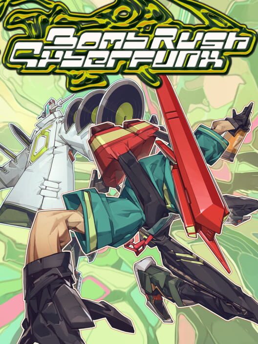 Copertina del videogioco Bomb Rush Cyberfunk