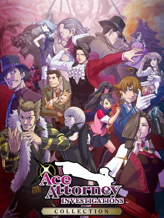 Copertina ufficiale del videogioco Ace Attorney Investigations Collection