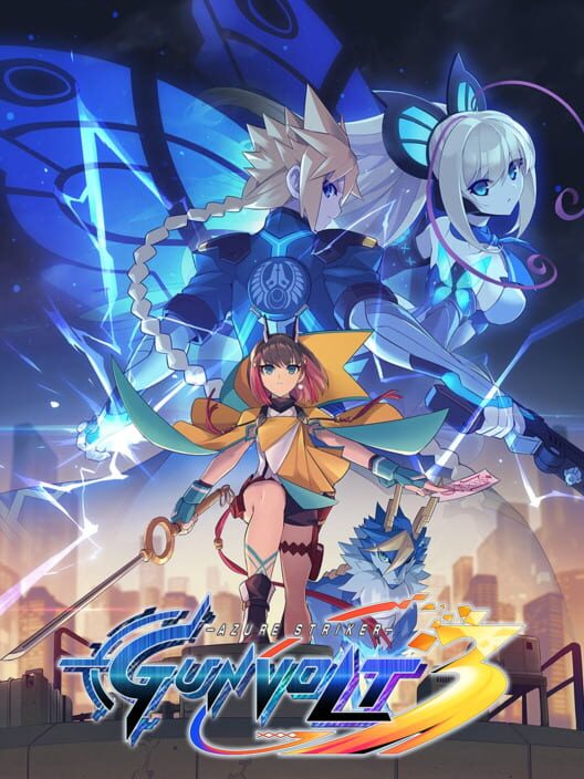 Copertina ufficiale del videogioco Azure Striker Gunvolt 3