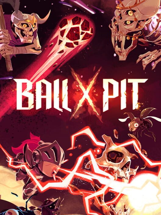 Immagine ufficiale di copertina del videogioco Ball x Pit.