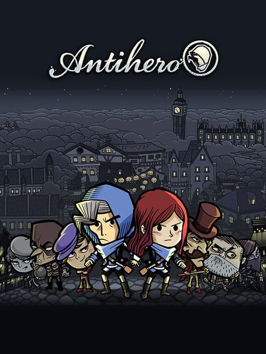 Copertina ufficiale del videogioco Antihero.