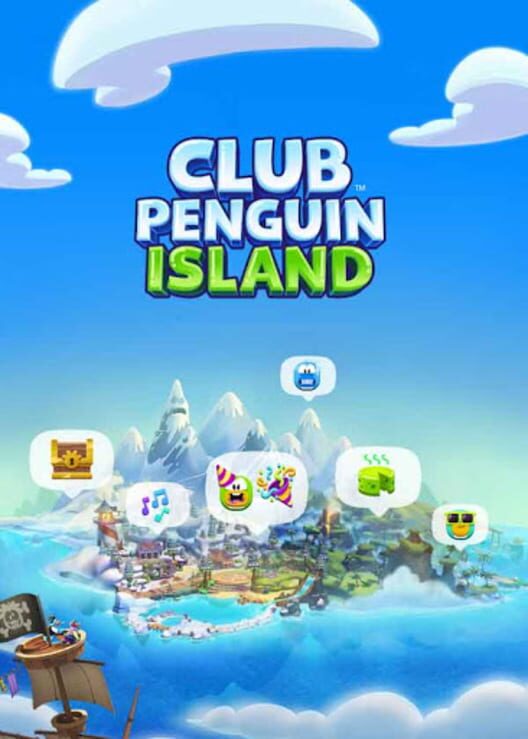 Immagine di copertina del videogioco Club Penguin Island