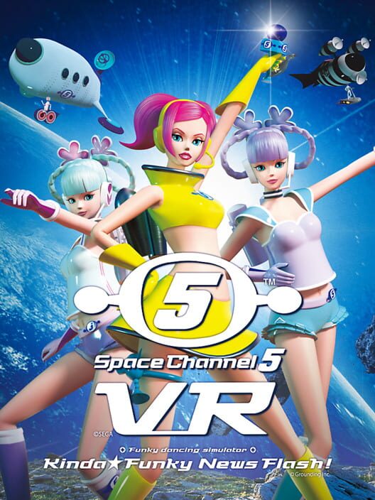 Copertina del videogioco Space Channel 5 VR: Kinda Funky News Flash!