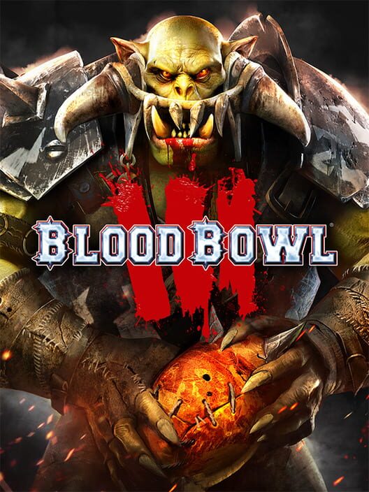 Copertina ufficiale del videogioco Blood Bowl 3.