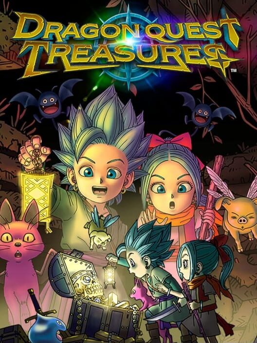 Copertina ufficiale del videogioco Dragon Quest Treasures.