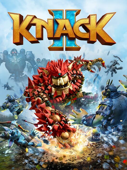Copertina ufficiale del videogioco Knack II.
