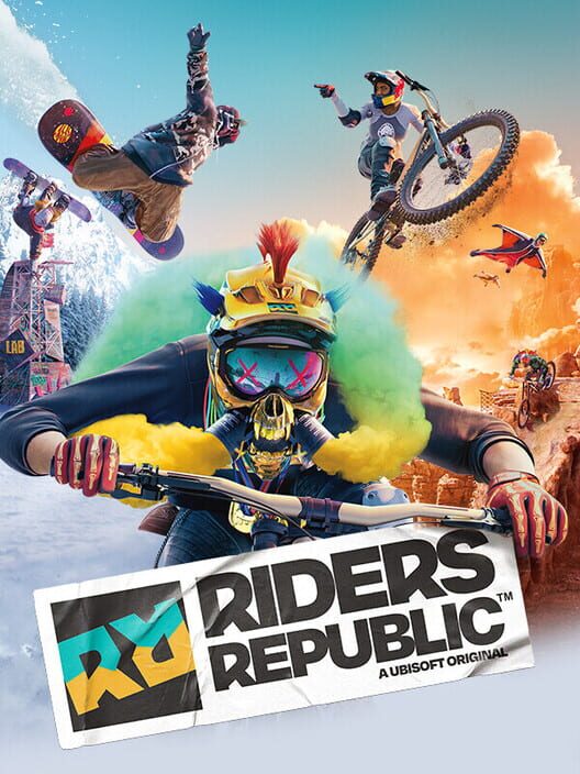 Copertina del videogioco Riders Republic