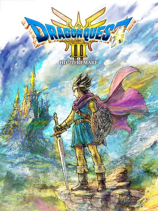 Copertina del videogioco Dragon Quest III HD-2D Remake