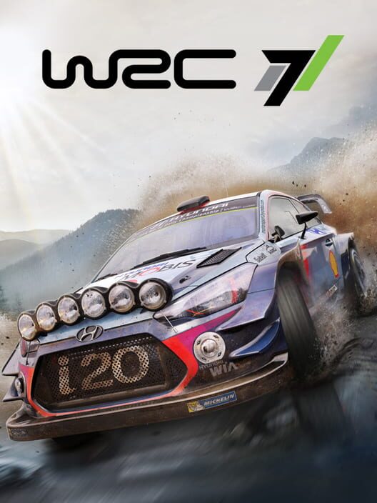 Copertina ufficiale del videogioco WRC 7.